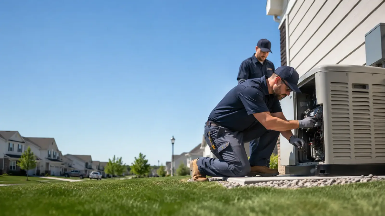 Generator Installation in Advance, NC